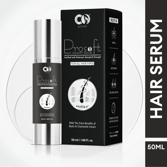 Co Luxury Prosoft Hair Serum | Fortified with Redensyl Promotes Hair Growth & Control Fall  (50 ml)