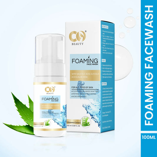 Co Beauty Foaming Face Wash With Salicylic & Glycolic Acid