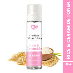 CO LUXURY Classical Glass Skin Rice & Ceramide Toner | Hydrating, Brightening & Pore-Refining Toner for Smooth Radiant Skin – 100ml
