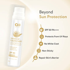Co Luxury 1% Glutathione Sunscreen SPF 50 PA++++| Skin Brightening| Anti Ageing| Reduce PIgmentation