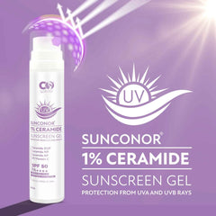 Co Luxury 1%Ceramide Sunscreen SPF 50 PA ++++| Retain Moisture| Improve Skin Barrier| Lighten Dark spot