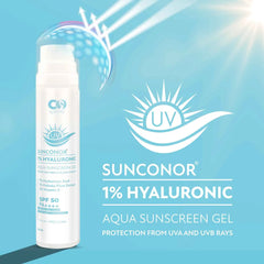 Co Luxury 1% Hyaluronic Sunscreen SPF 50 PA++++| Instant Hydration| Treat Acne| Reduce Pigmentation