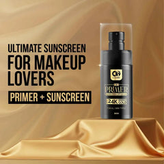 CO Luxury 2 In 1 Primer Sunscreen | SPF 40 PA++++ | 24K Gold Dust | Water Resistant | Matte Finish  (30 g)