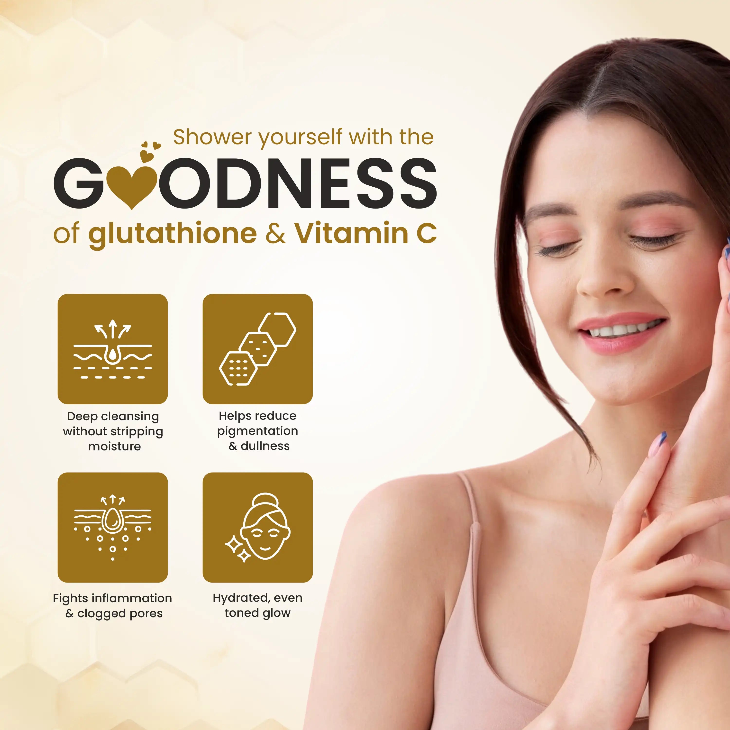 Co Luxury Co Gluta Facewash with Kojic Acid, Glycolic Acid & Vitamin C Co Luxury Co Luxury Co Gluta Facewash with Kojic Acid, Glycolic Acid & Vitamin C Co Luxury