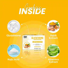 Luxury Glutathione Ubtan Skin Brightening Soap | Haldi Chandan & Kojic Acid pack of 2