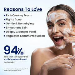 Co Beauty Foaming Face Wash With Salicylic & Glycolic Acid