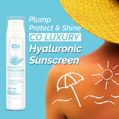 Co Luxury 1% Hyaluronic Sunscreen SPF 50 PA++++| Instant Hydration| Treat Acne| Reduce Pigmentation