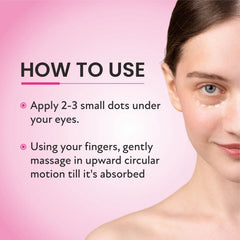 Co Luxury Glass Skin Rice & ceramide Under Eye Cream Reduces Dark Circles & Puffiness (15 g)