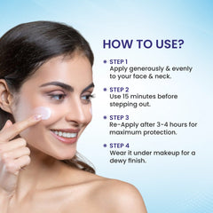 Co Luxury Water Resistant Sunscreen UVA & UVB Protection with Vitamin C & Zinc - SPF 75 PA+++  (100 g)