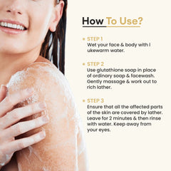 Co Luxury Glutathione Skin Whitening Soap with Kojic acid and Shea Butter- (Pack of 2)