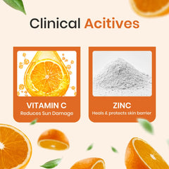 CO LUXURY Sunconor Vitamin C Sunscreen SPF 50 PA++++ | Matte Finish | 50gm
