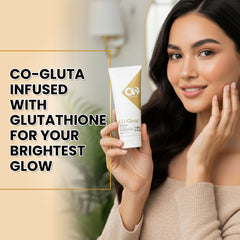 Co Luxury Co-Gluta Glutathione Facewash with Kojic Acid & Vitamin E – Skin Brightening & Deep Cleansing | 100ml