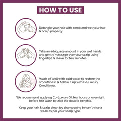 Co-Luxury Dandruff-Free Shampoo With Tea Tree And Ginger Oil ( For All Hair Types)