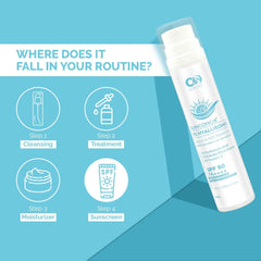 Co Luxury 1% Hyaluronic Sunscreen SPF 50 PA++++| Instant Hydration| Treat Acne| Reduce Pigmentation