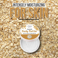 CO Beauty Oats & Shea Body Butter | 48Hrs Moisturisation | Deep Nourishment to Skin  (200 g)