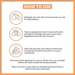 Co-Luxury Kerasmooth Shampoo with Keratin and Argan Oil- For All Hair Types