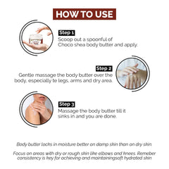 CO Beauty Cocoa & Shea Body Butter | 48Hrs Moisturisation | Reduces Stretch Marks  (200 g)