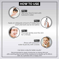 Co-Luxury Vodka Face Wash With Powerful Essential Oils