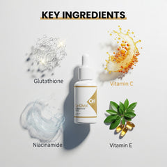 Co Luxury Co-Gluta 2% Glutathione Face Serum with Vitamin C & E – Skin Brightening & Anti-Pigmentation | 30ml