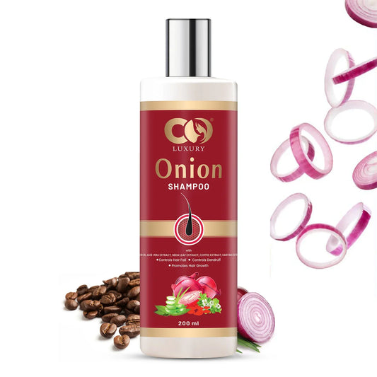 Co-Luxury Black Seed Onion Shampoo-Parabens And Sulphate Free( For all Hair Types)