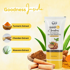 CO Beauty Haldi Chandan Facewash | Pack of 2