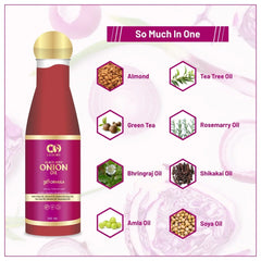 Co-Luxury Black Seed Onion Oil For Hair Regrowth And Hair Fall Control