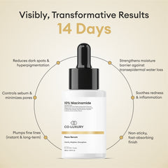 CO LUXURY 10% Niacinamide Face Serum | Oil Control, Pore Refining & Dark Spot Care | Barrier Support | 30ml