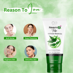 CO Beauty Neem Tulsi Facewash | Pack of 2