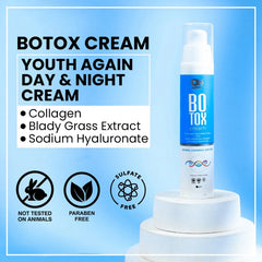 CO LUXURY Skin Brightening Combo | Glutathione Face Serum & BOTOX Cream | Improve Fine Lines And Wrinkles