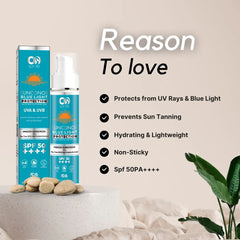 Co Luxury Sunconor Blue Light & UV Protection Lotion with Matte Finish (SPF 50 PA)