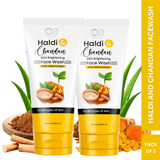 CO Beauty Haldi Chandan Facewash | Pack of 2